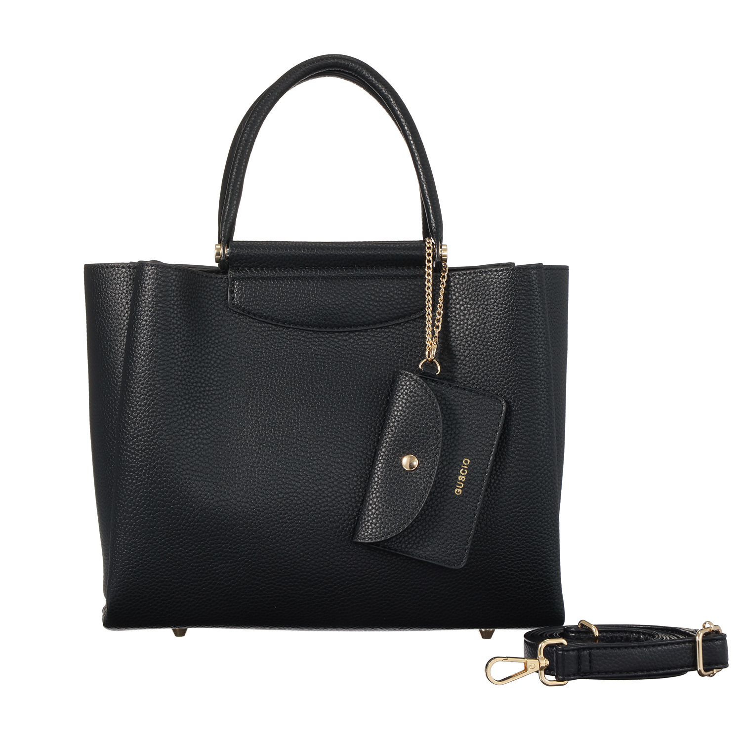 グッシオイタリー ２ウェイトートバッグ ＜小物入れ付＞