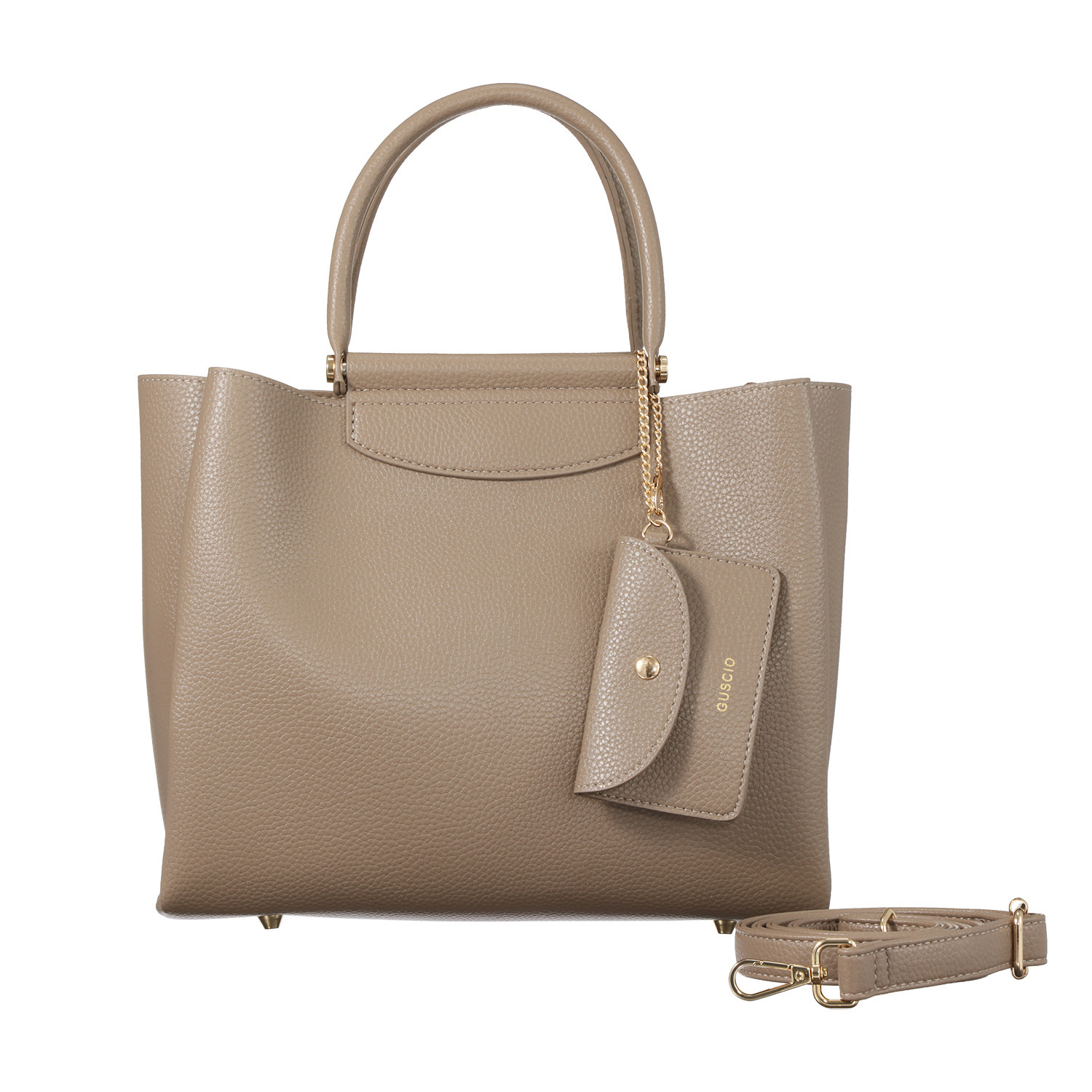 グッシオイタリー ２ウェイトートバッグ ＜小物入れ付＞