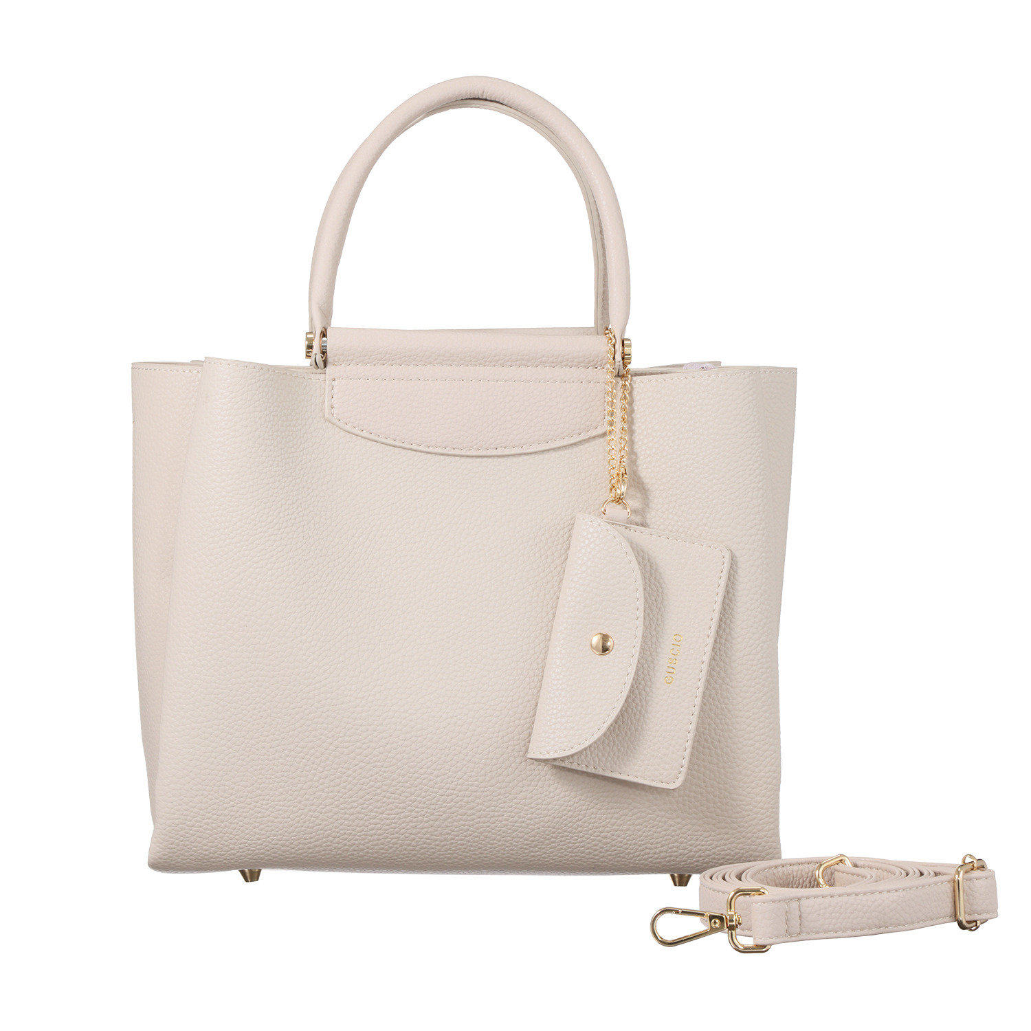 グッシオイタリー ２ウェイトートバッグ ＜小物入れ付＞