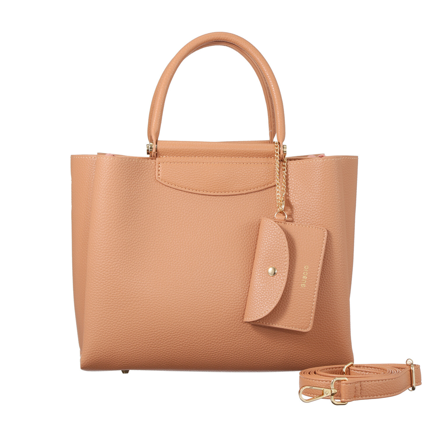 グッシオイタリー ２ウェイトートバッグ ＜小物入れ付＞