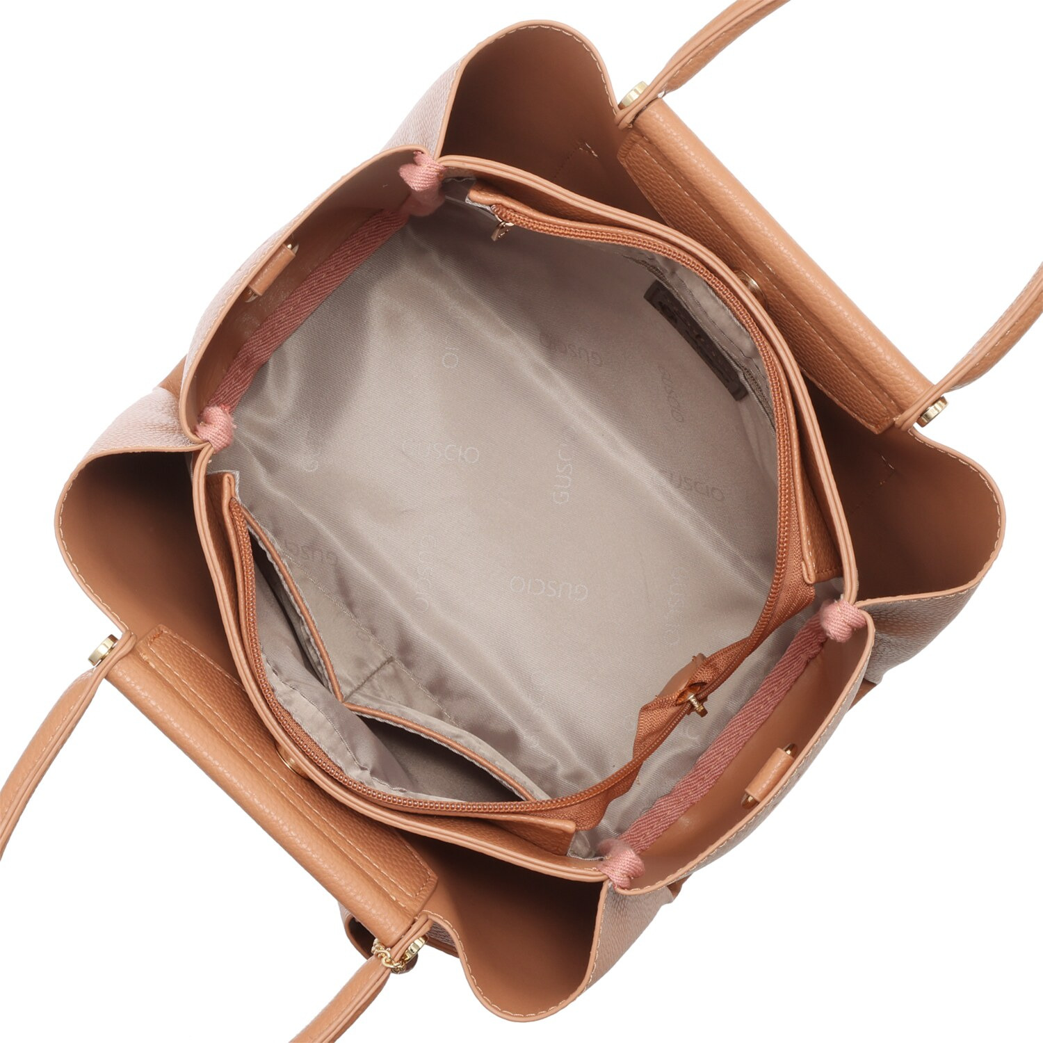 グッシオイタリー ２ウェイトートバッグ ＜小物入れ付＞