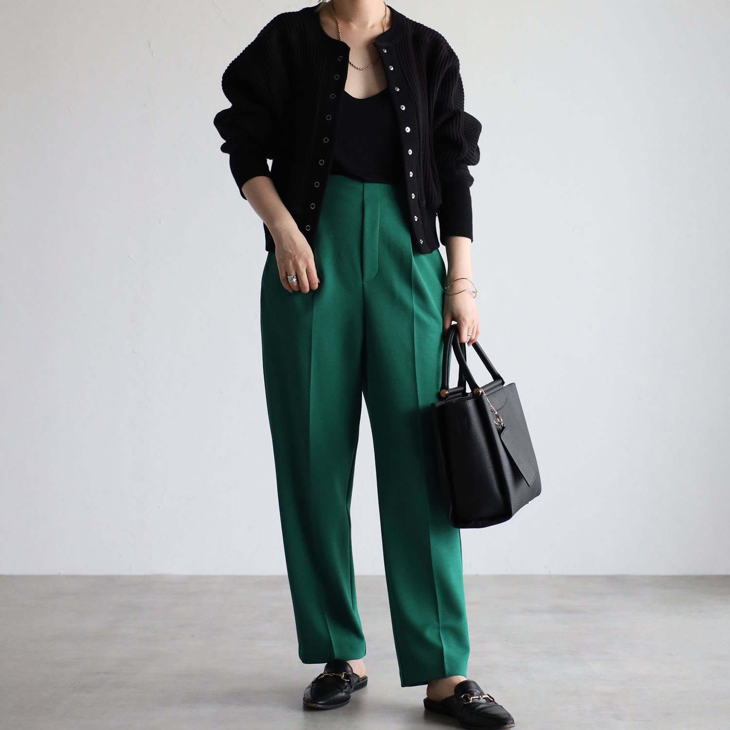 グッシオイタリー ２ウェイトートバッグ ＜小物入れ付＞