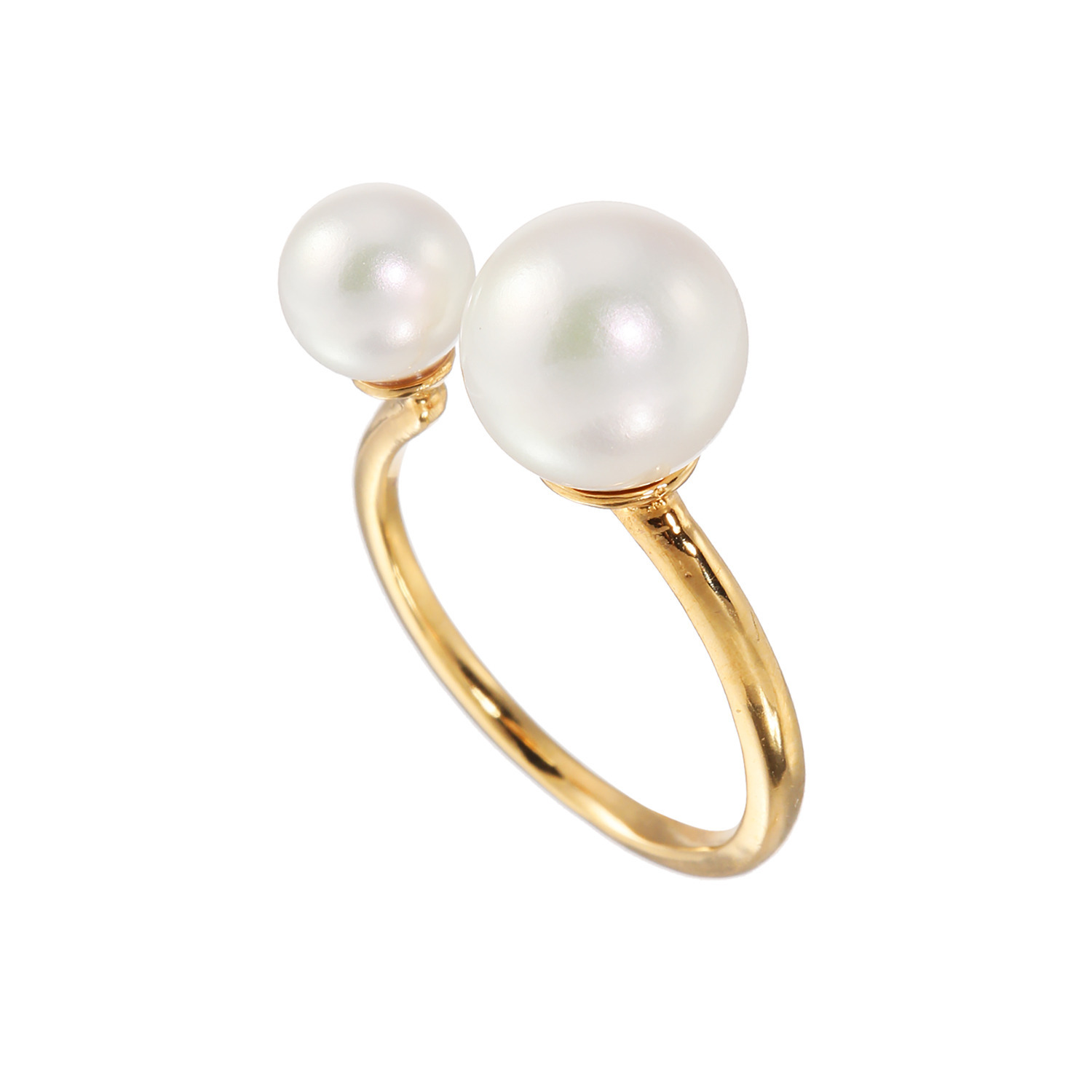 プレミアムパール 泉州の職人技 シルバー 貝パール フォークリング