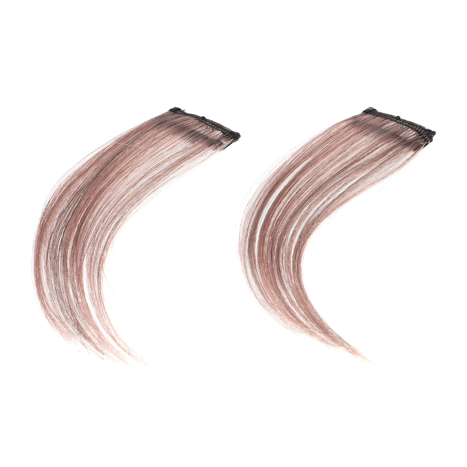 ＫＡＺＵＥウイッグ 上品で立体的に見える色＆ 自毛となじみやすい！ 大人の ショートカラーエクステ 同色２本セット