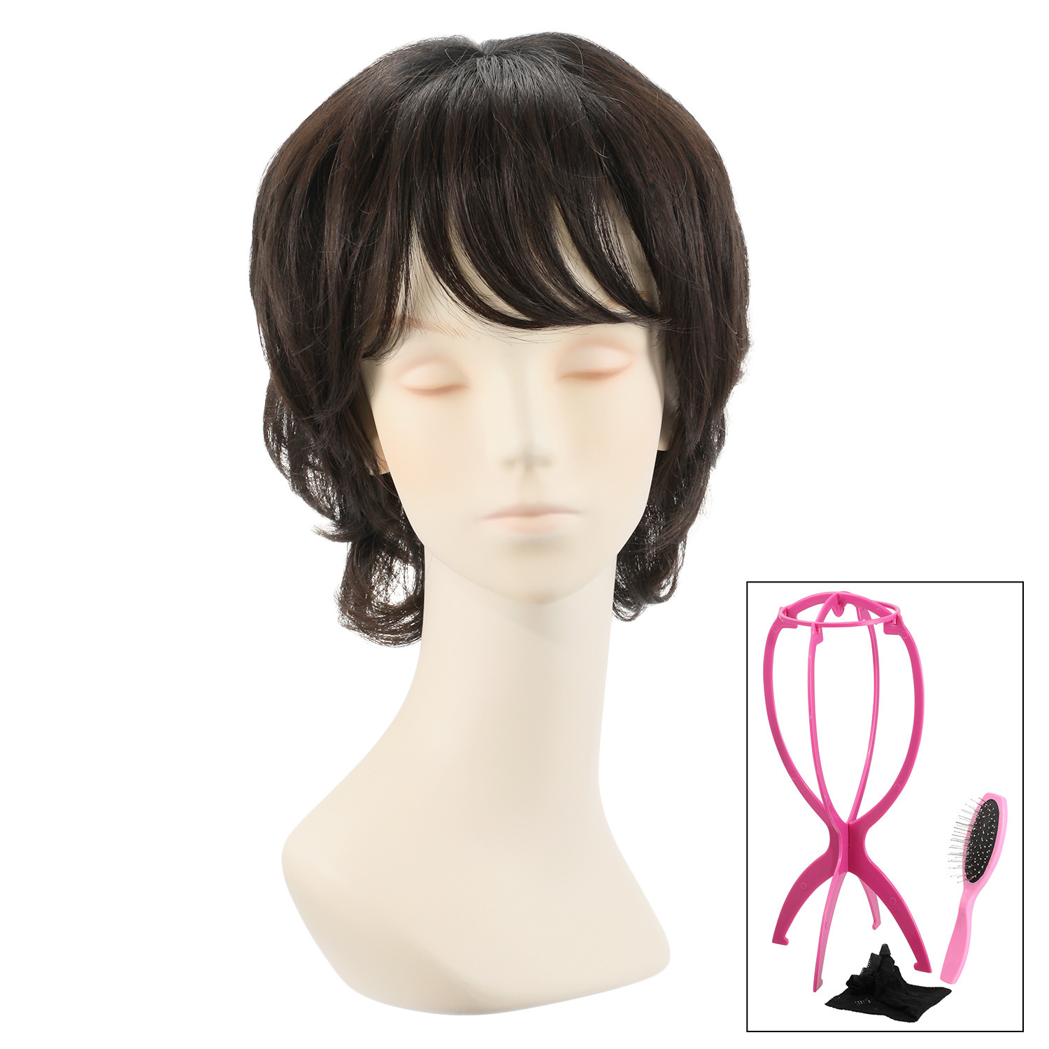 ＫＡＺＵＥウイッグ 手ぐしでふんわり ボリュームアップ！ ファッションウイッグ スタイリッシュショート