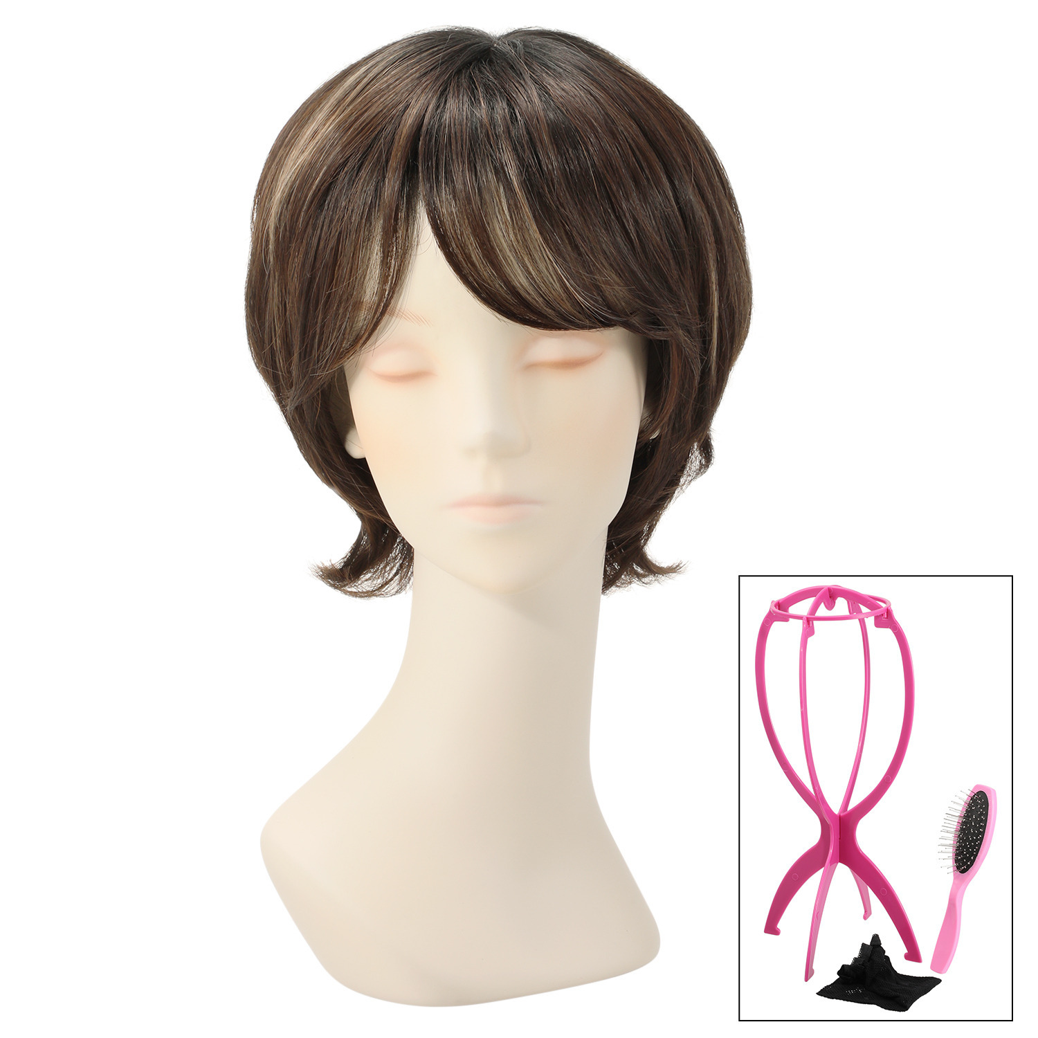 ＫＡＺＵＥウイッグ 手ぐしでふんわり ボリュームアップ！ ファッションウイッグ スタイリッシュショート