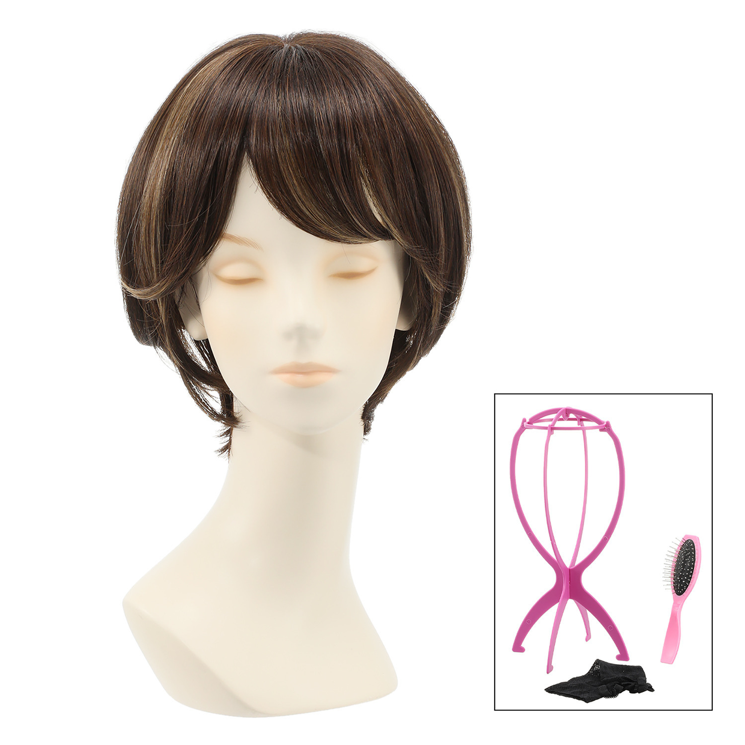 ＫＡＺＵＥウイッグ 手ぐしでふんわり ボリュームアップ！ ファッションウイッグ ショート＆ボブ