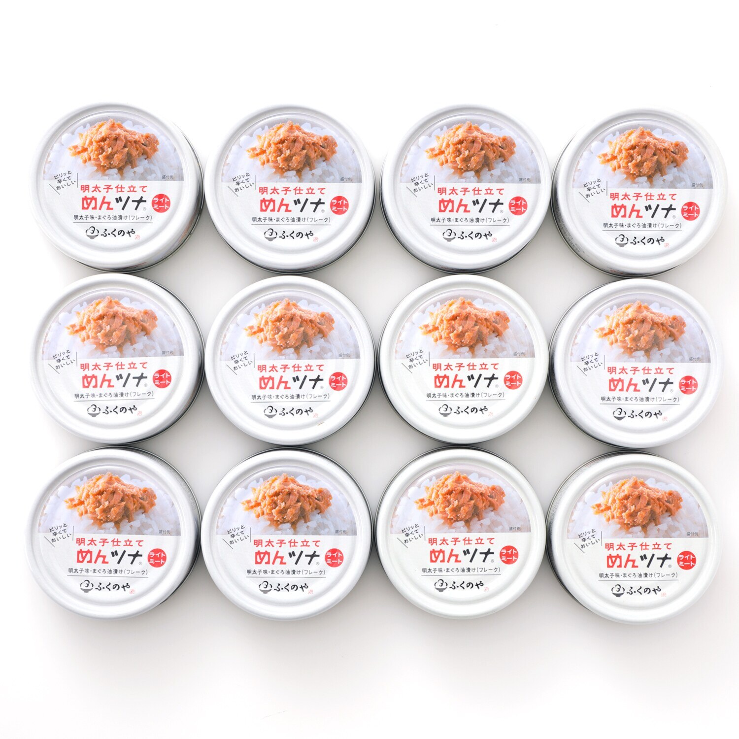 博多＜ふくや＞ 明太子屋が作る ふくのや　めんツナ缶 ＜１２缶セット＞