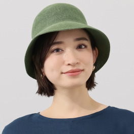 ジョナータ 麻混 軽やかサーモハット