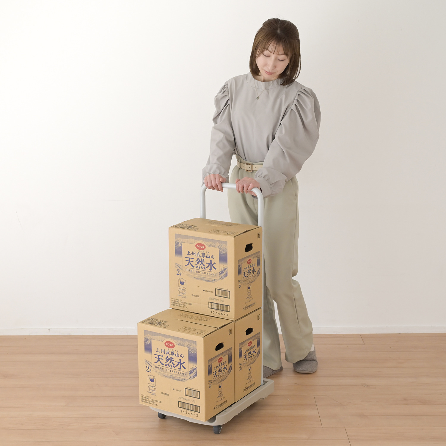 コンパクトで小回りが利く 日常生活の かわいい味方 お手軽キャリーカート スリム