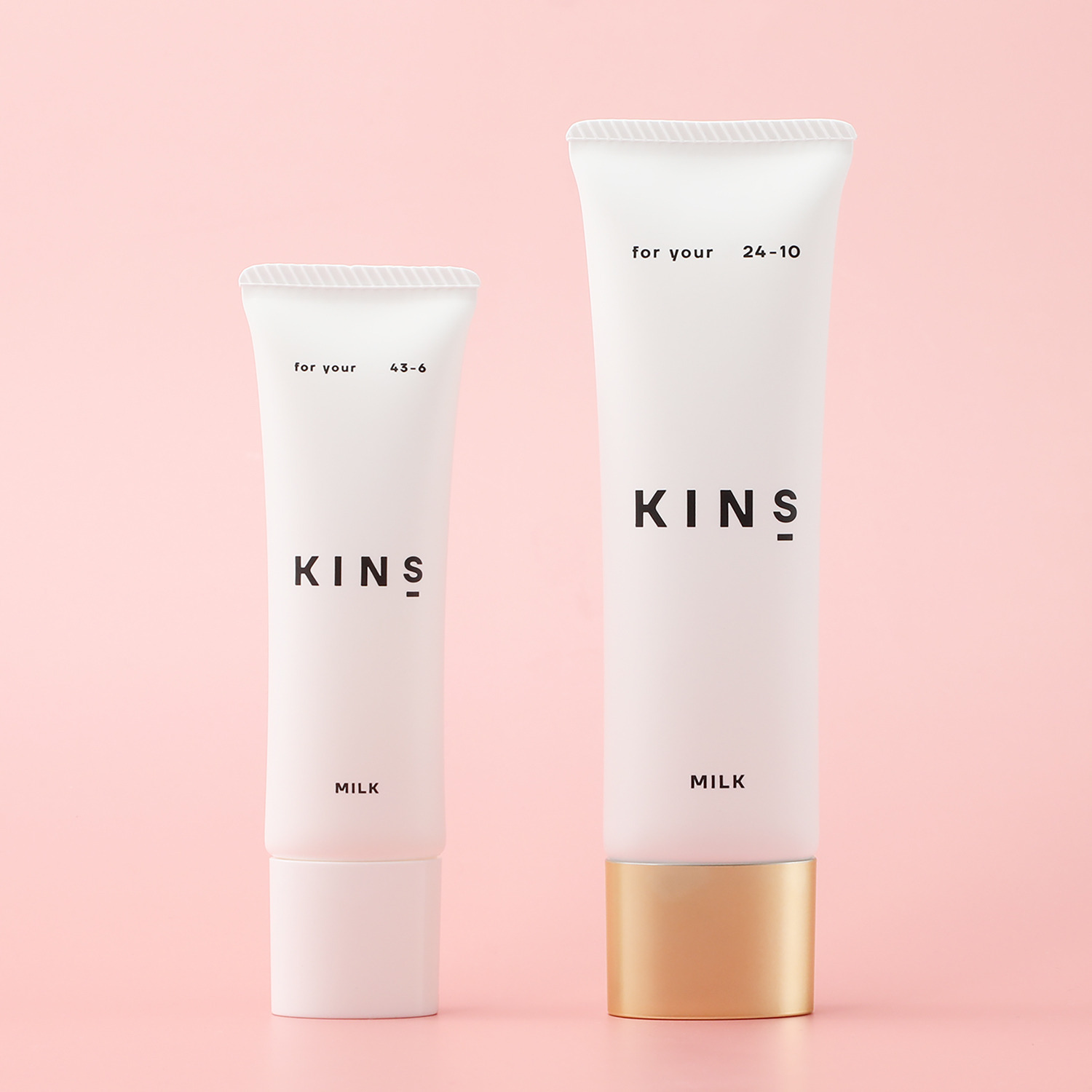 ＫＩＮＳ ハリ艶の鍵　美肌菌に着目 角質層まで高浸透 潤いハリケアクリーム ミルク ３本分セット