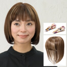ギンカウィンカ ドレスドヘアー ショートスタイル前髪あり ピン２個付