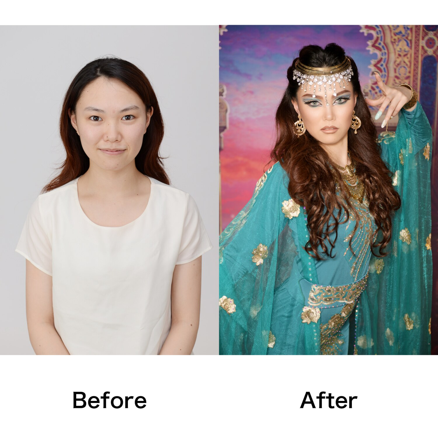 オプシス　体験チケット 「奇跡の１枚」 プロのヘアメイクと撮影で 素敵な非日常体験を貴女に ＜撮影写真４枚＋ＣＤデータ付プラン＞