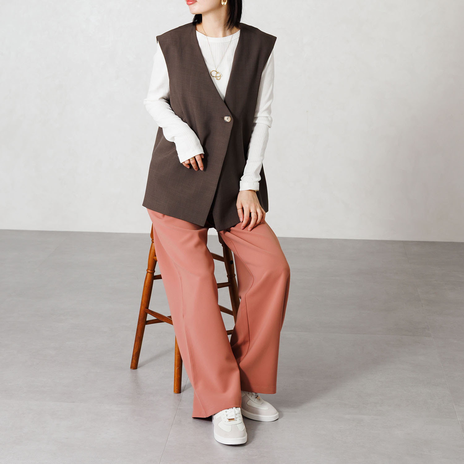 卑弥呼 はっ水 牛革スエードコンビ コートソールスニーカー