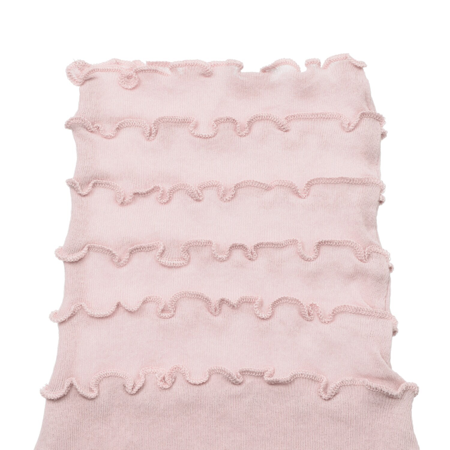 天使の綿シフォン ６段メロウ ネックカバー３色セット