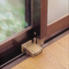 取付簡単 窓と窓枠をがっちり固定し 建物侵入の抑止力に！ 簡易補助錠 マドガチットセット