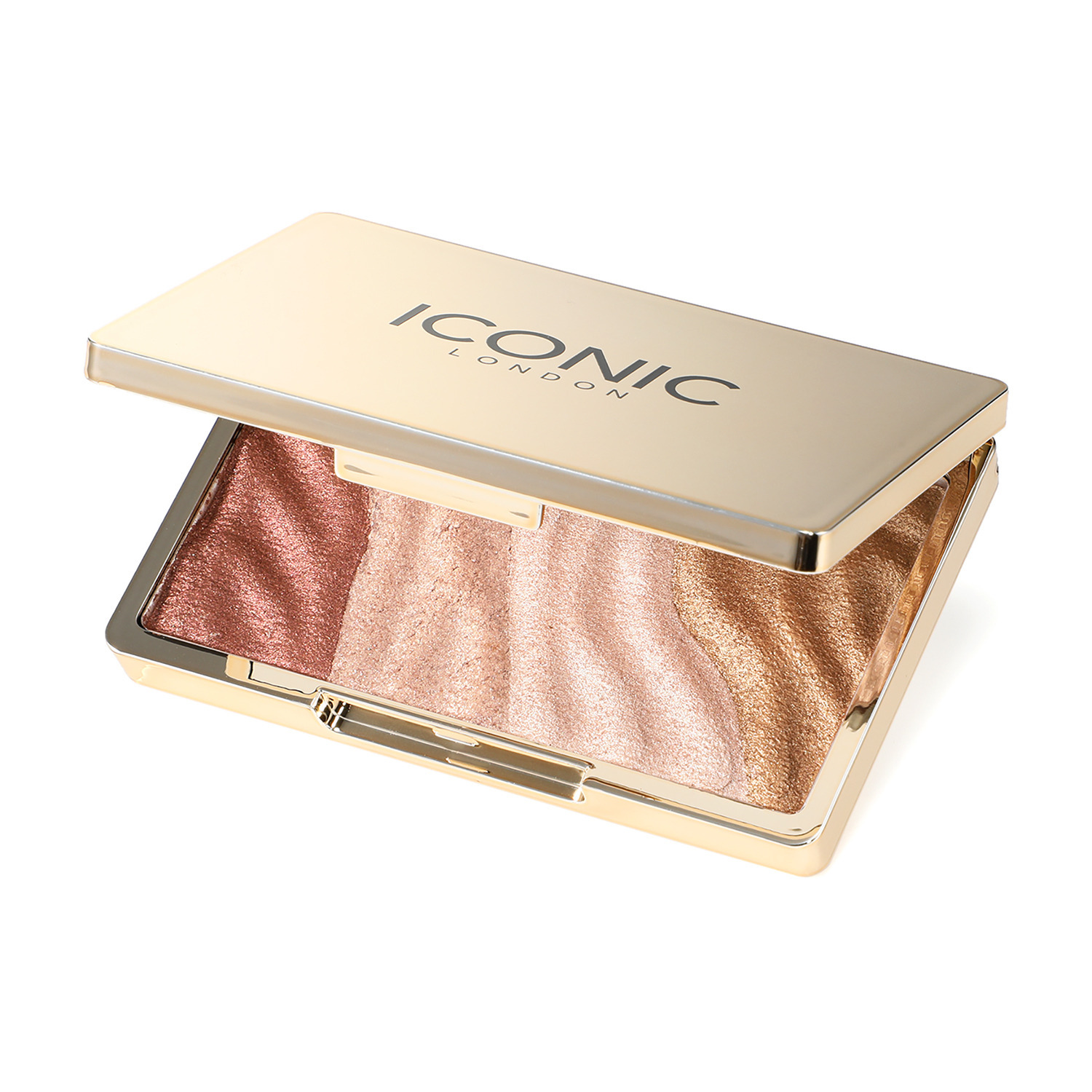 アイコニック　ロンドン キラキラとした まばゆい４色をセットイン ウォームライツベイクド アイシャドウパレット