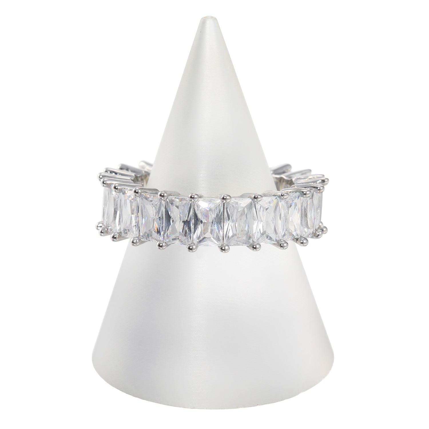 ダンスウィズビジュー エブリデイ カジュアルジュエリー ＣＺバゲットカットリング