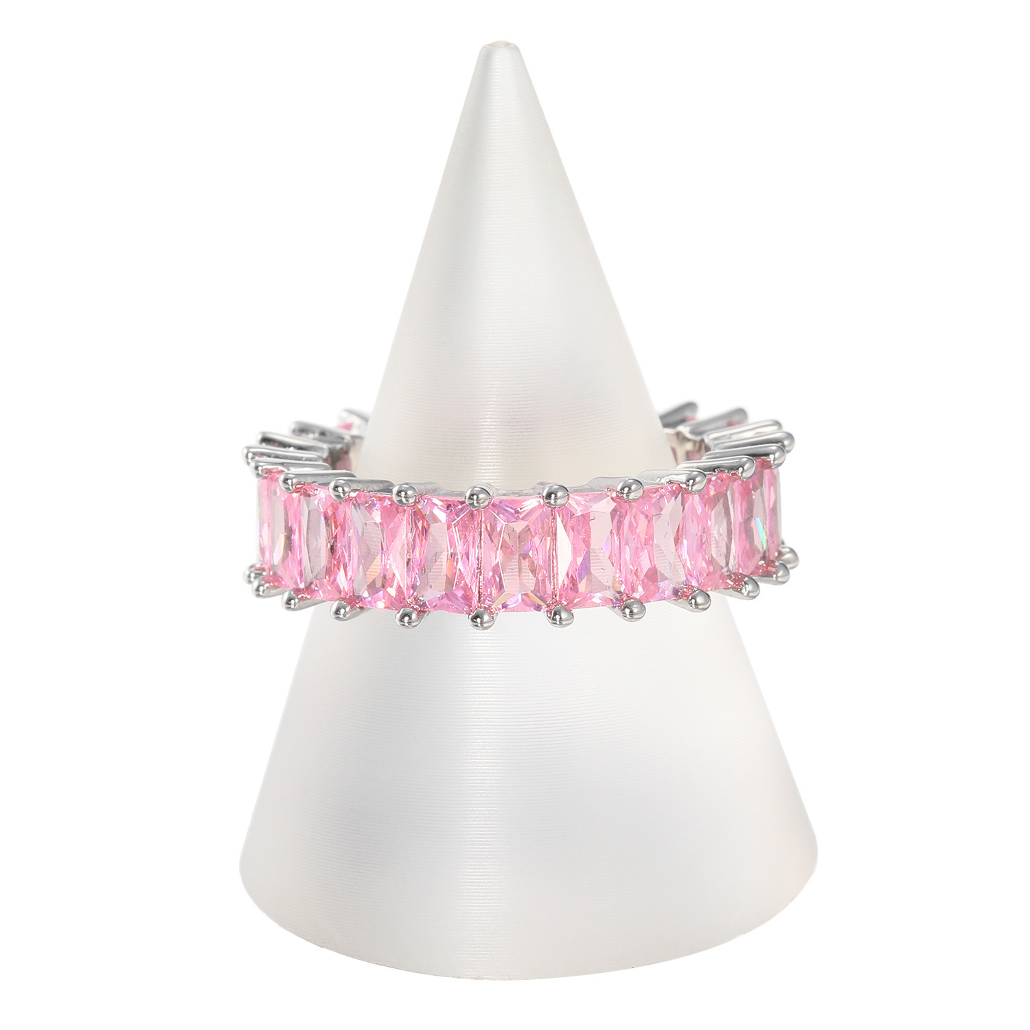 ダンスウィズビジュー エブリデイ カジュアルジュエリー ＣＺバゲットカットリング