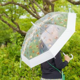 かわいい雑貨屋さん グロリア ＥＶＡ切り継ぎ 転写プリント ビニール傘 ＜親骨６０ｃｍ＞