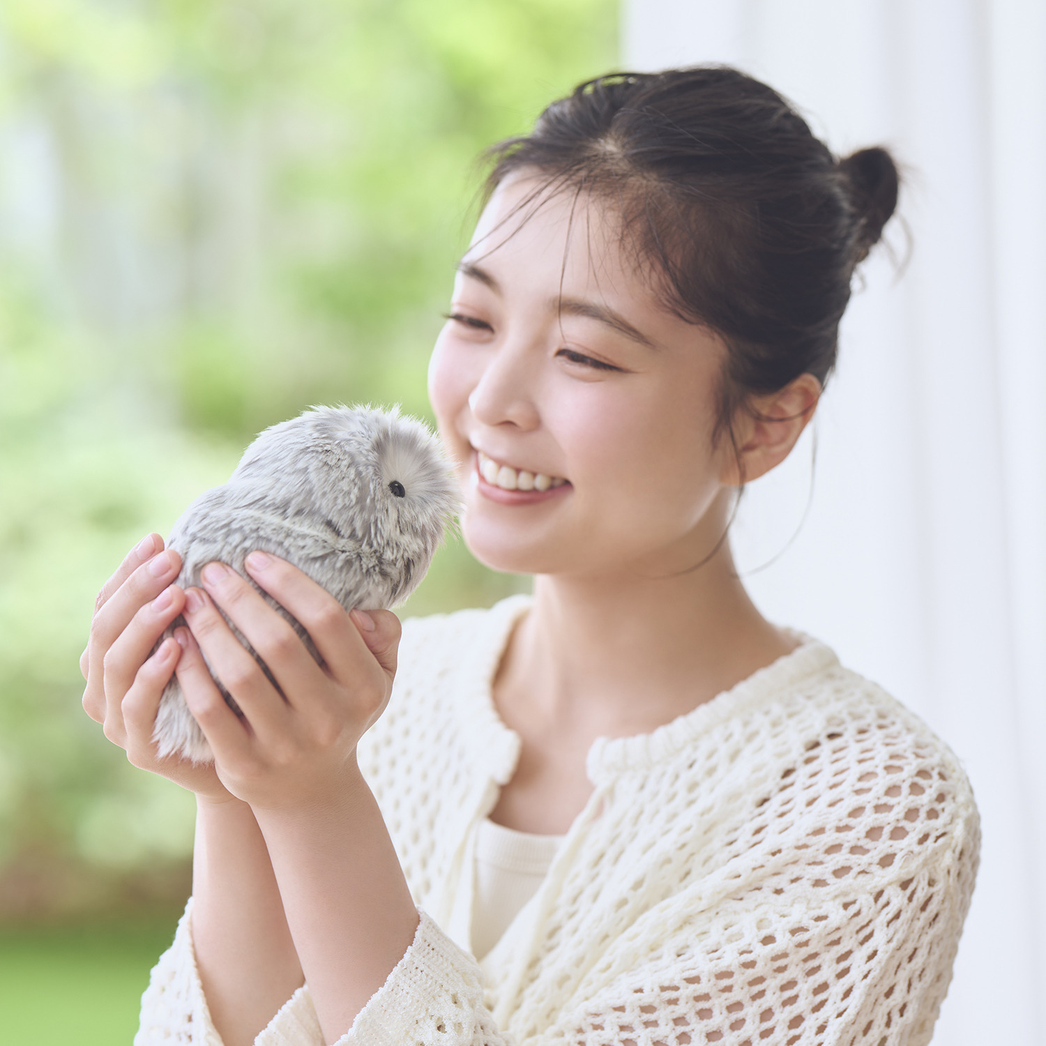 カシオ 人とふれあうことで 個性が育つ 感情をもつＡＩペット モフリン