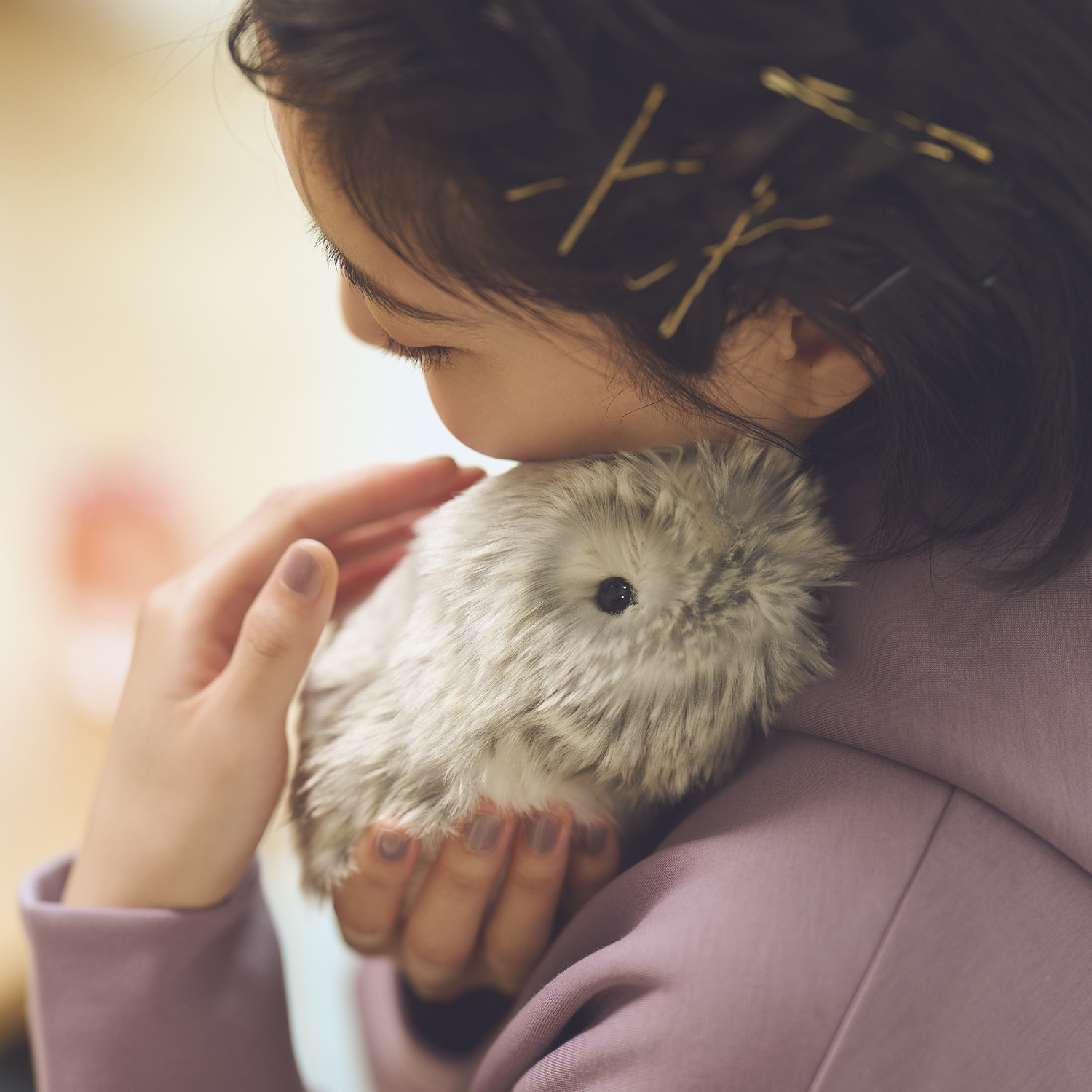 カシオ 人とふれあうことで 個性が育つ 感情をもつＡＩペット モフリン