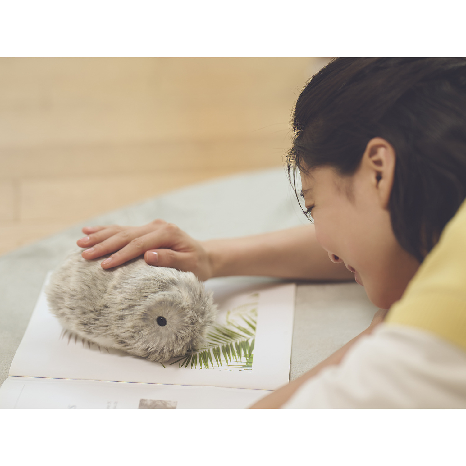 カシオ 人とふれあうことで 個性が育つ 感情をもつＡＩペット モフリン