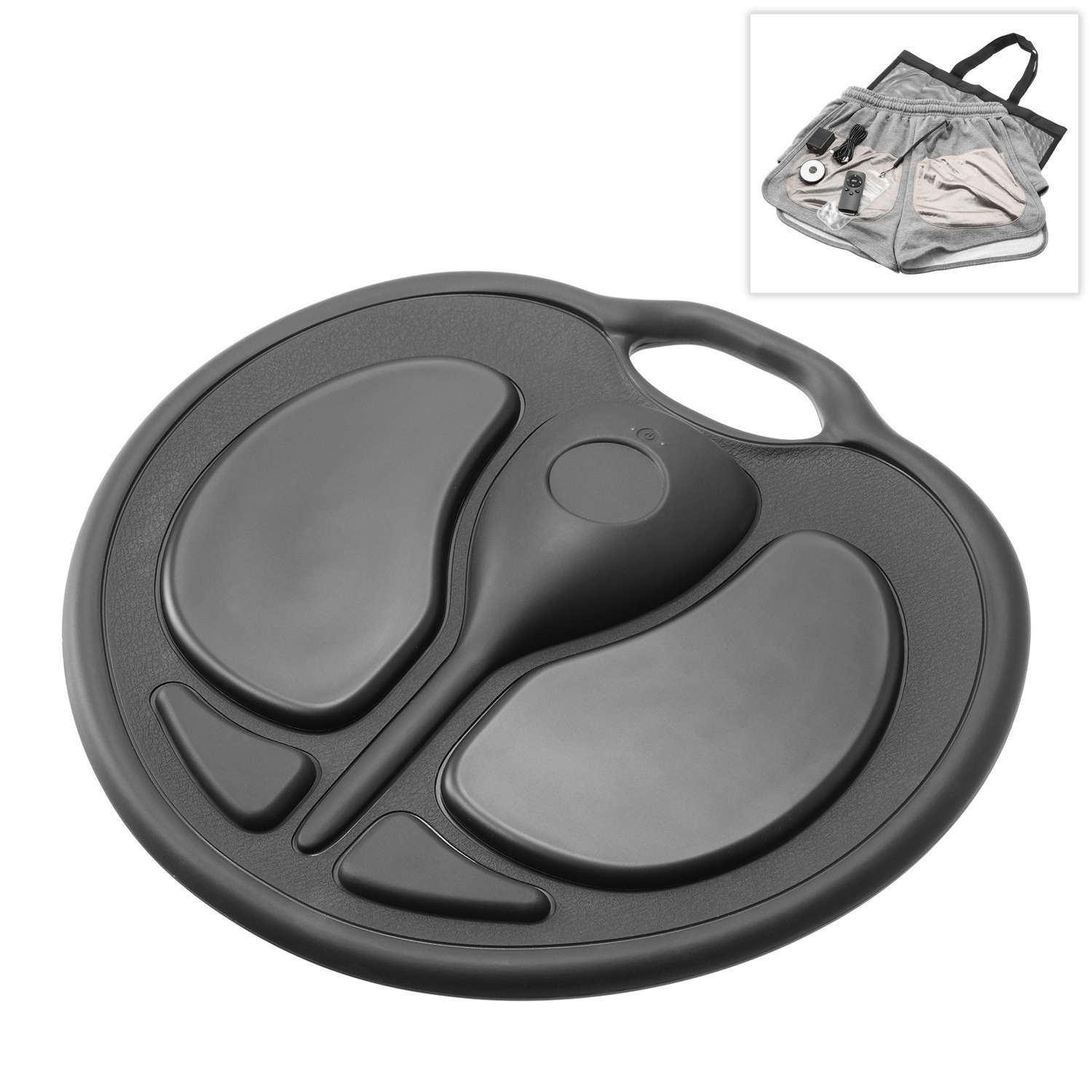 エンジュホーム お風呂でも使える！ 座るだけで 簡単ヒップトレーニング ＥＭＳマシン ビートアップシェイプ ＥＭ−ＢＵ０１