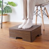 介護士・理学療法士が監修 使い方いろいろ♪ ちょうどな高さが作れる 足置き台 ジャストステップ