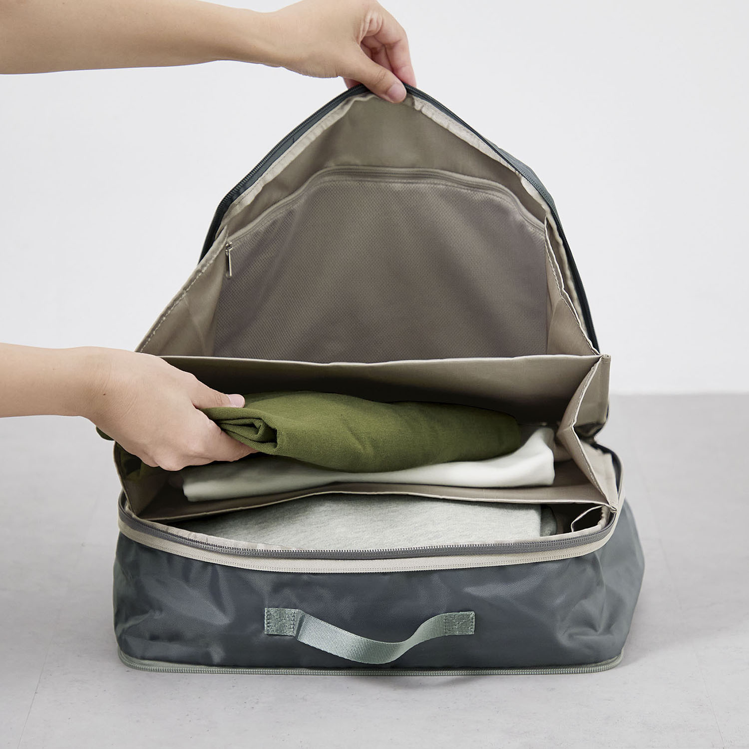 Ｐａｓｔｏｏｌ ｇｏ　ｏｕｔ トラベルじゃばら 圧縮ポーチ ２個セット