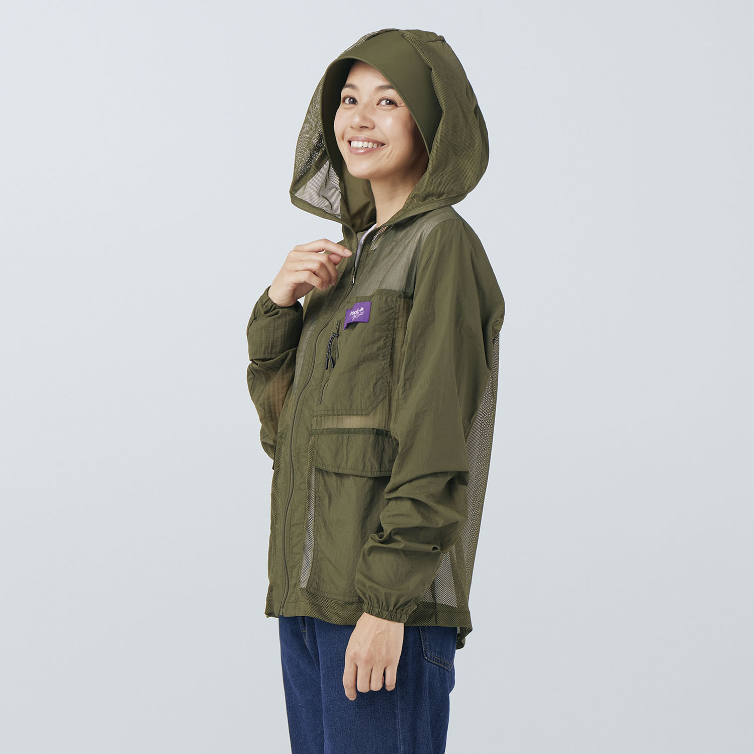 Ｐａｓｔｏｏｌ ｇｏ　ｏｕｔ 虫除けＵＶ メッシュパーカー