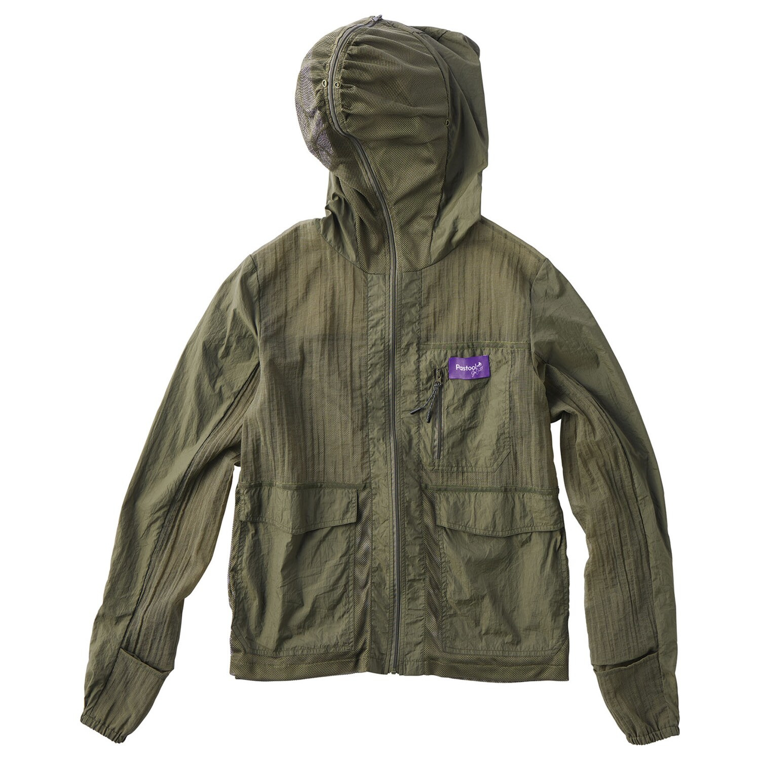Ｐａｓｔｏｏｌ ｇｏ　ｏｕｔ 虫除けＵＶ メッシュパーカー
