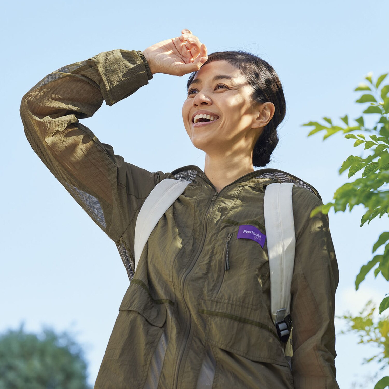 Ｐａｓｔｏｏｌ ｇｏ　ｏｕｔ 虫除けＵＶ メッシュパーカー