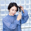クレイツ ボリュームアップも ヘアスタイリングも 簡単きれい♪ ホールドブラシアイロン エルディアポータブル ＲＣＩＨＢ−Ｇ０３ＦＧ