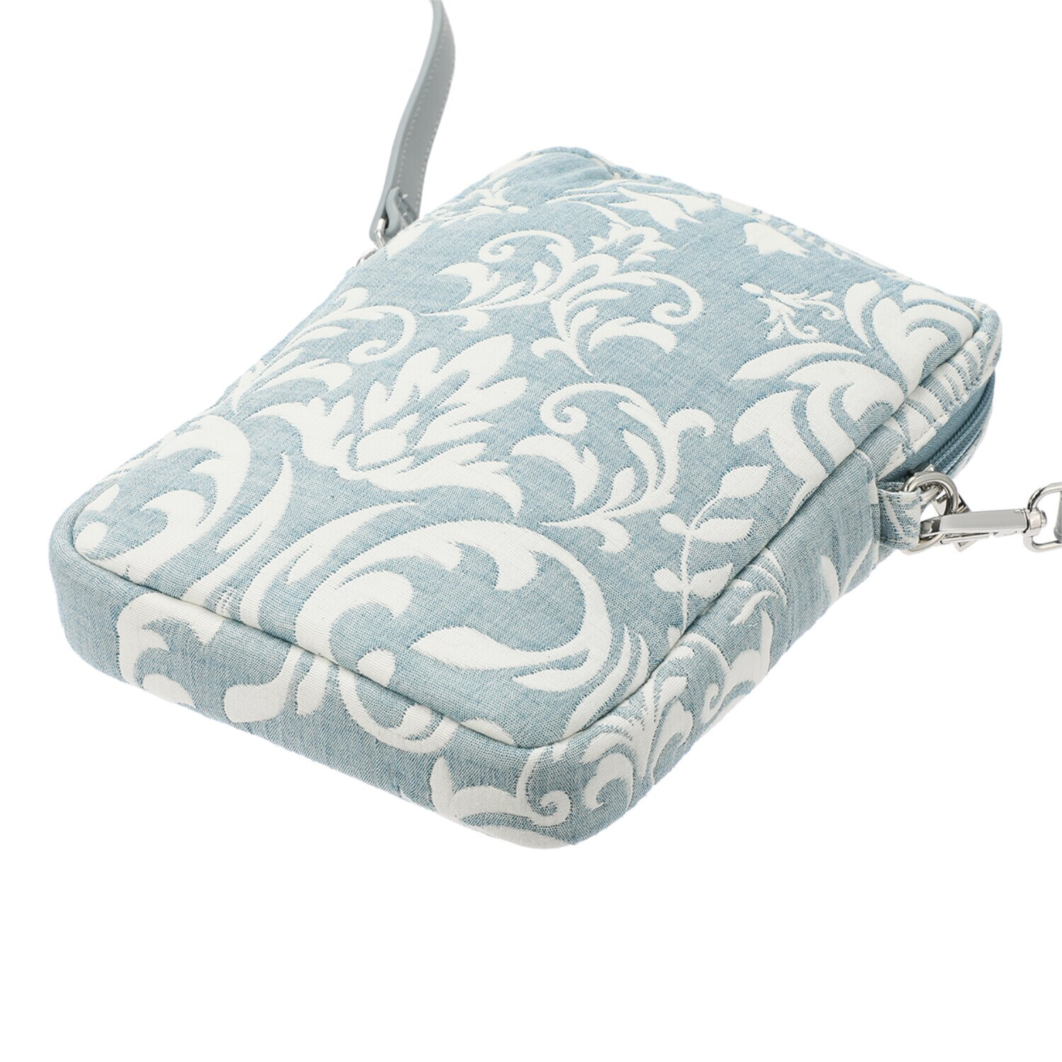 スワトウ刺しゅう協会認定 ジャガード織 デザインポシェット