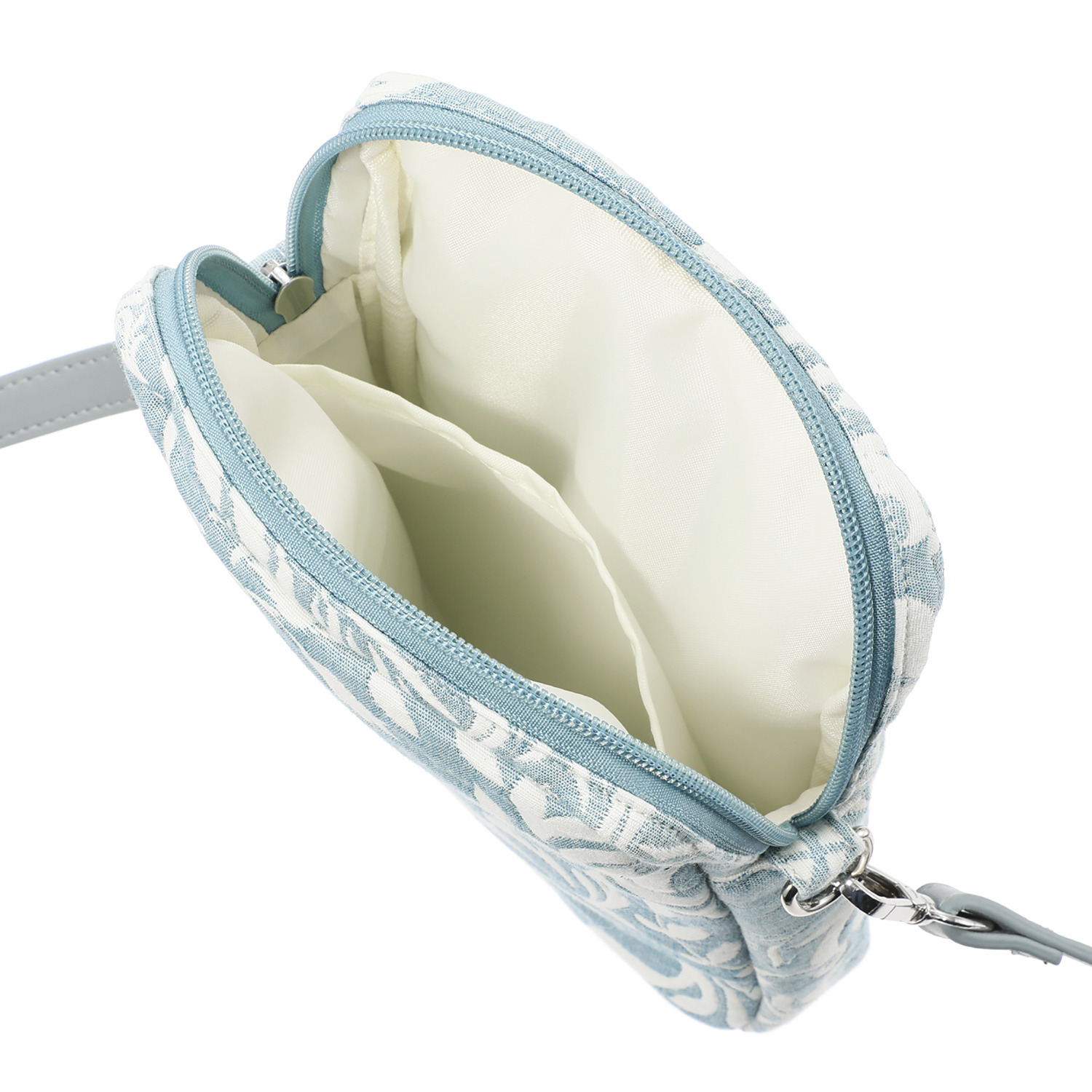 スワトウ刺しゅう協会認定 ジャガード織 デザインポシェット