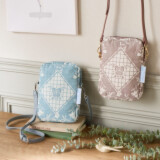 スワトウ刺しゅう協会認定 ジャガード織 デザインポシェット