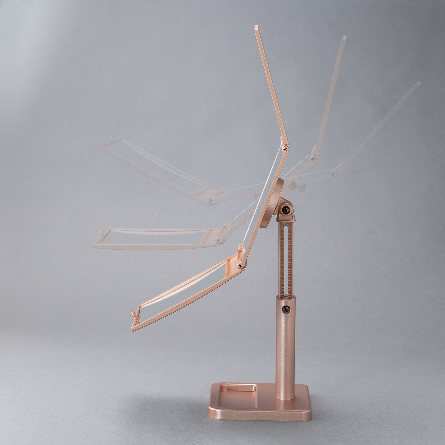 ホリウチミラーの自信作！ 様々な角度から 自分を確認でき ２倍拡大鏡もついた三面鏡 ナピュア スタイリング スタンドミラー