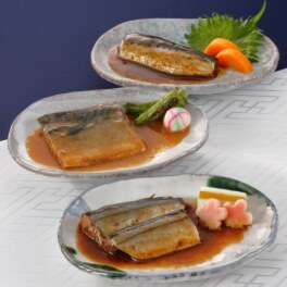 ＜計３０パック＞ 目利き人厳選！ 骨までやわらかこだわり 常温煮魚３種セット