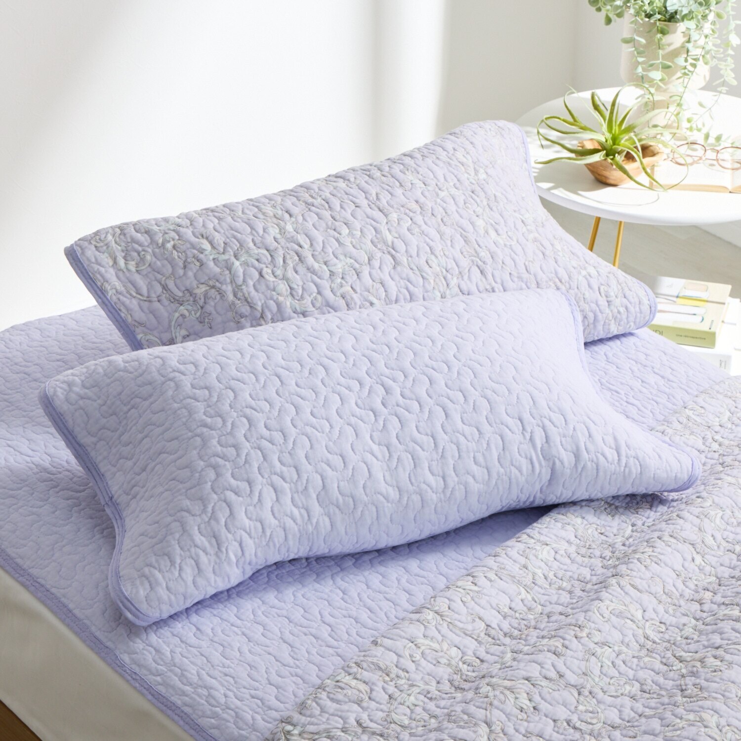 ｎｉｓｈｉｋａｗａ　西川 オールコットン 抗菌　リバーシブル やわらか水洗い ピローパッド同色２枚組