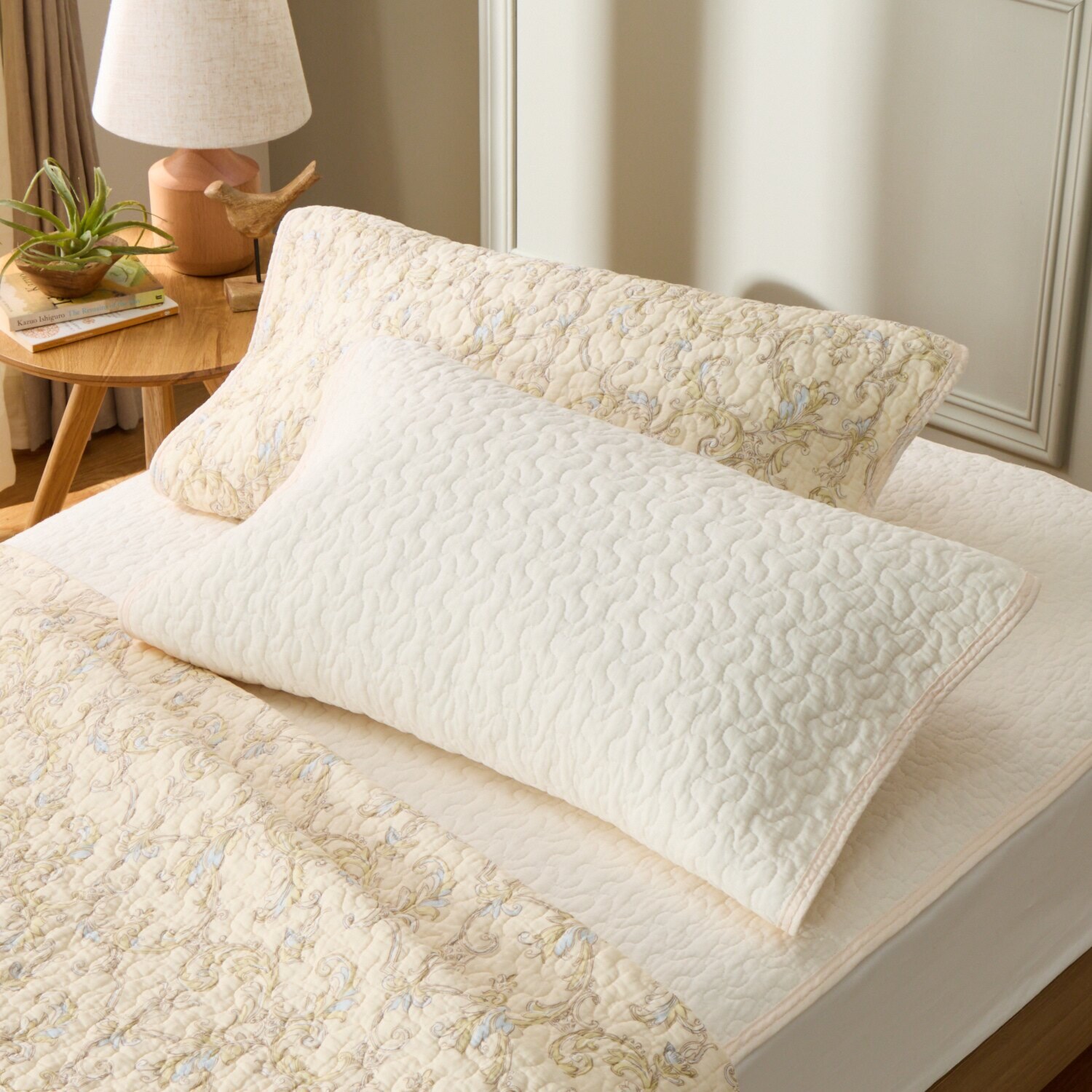 ｎｉｓｈｉｋａｗａ　西川 オールコットン 抗菌　リバーシブル やわらか水洗い ピローパッド同色２枚組