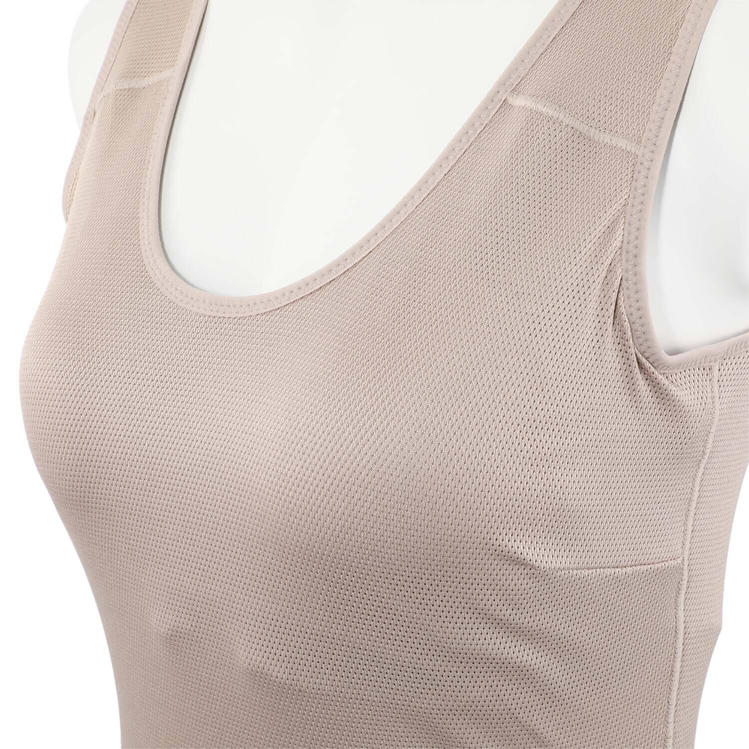 猛暑対策インナー プットンドライ 登山用肌着の技術から 生まれた特殊メッシュ使用 ブラタンクトップ 同色２枚セット