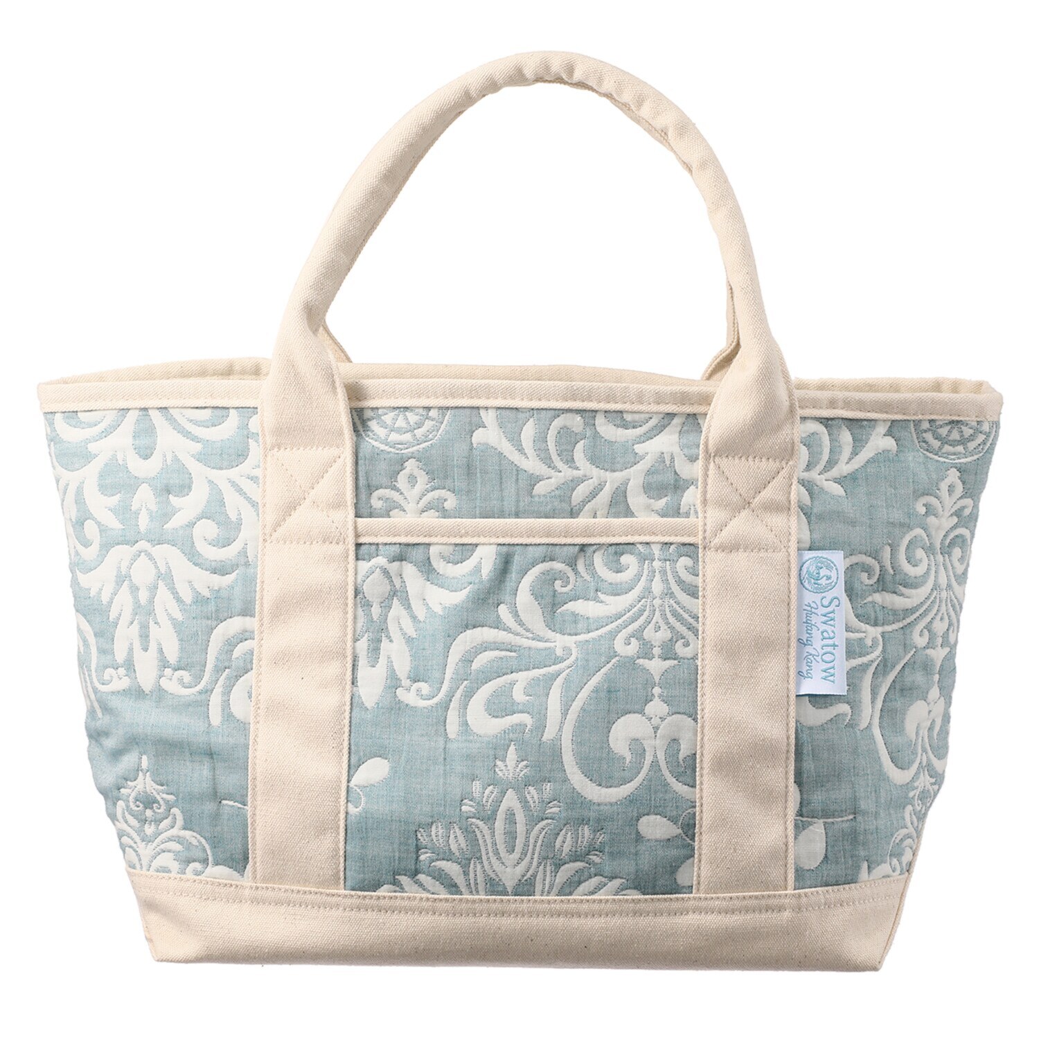 スワトウ刺しゅう協会認定 ジャガード織 ワンマイルトートバッグ