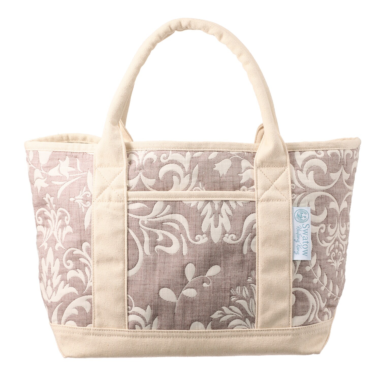 スワトウ刺しゅう協会認定 ジャガード織 ワンマイルトートバッグ