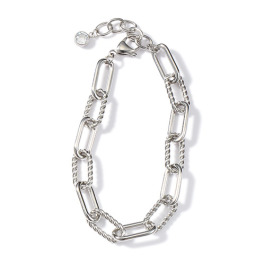 アシエステンレス サージカルステンレス ＣＺ ペーパークリップチェーン ブレスレット