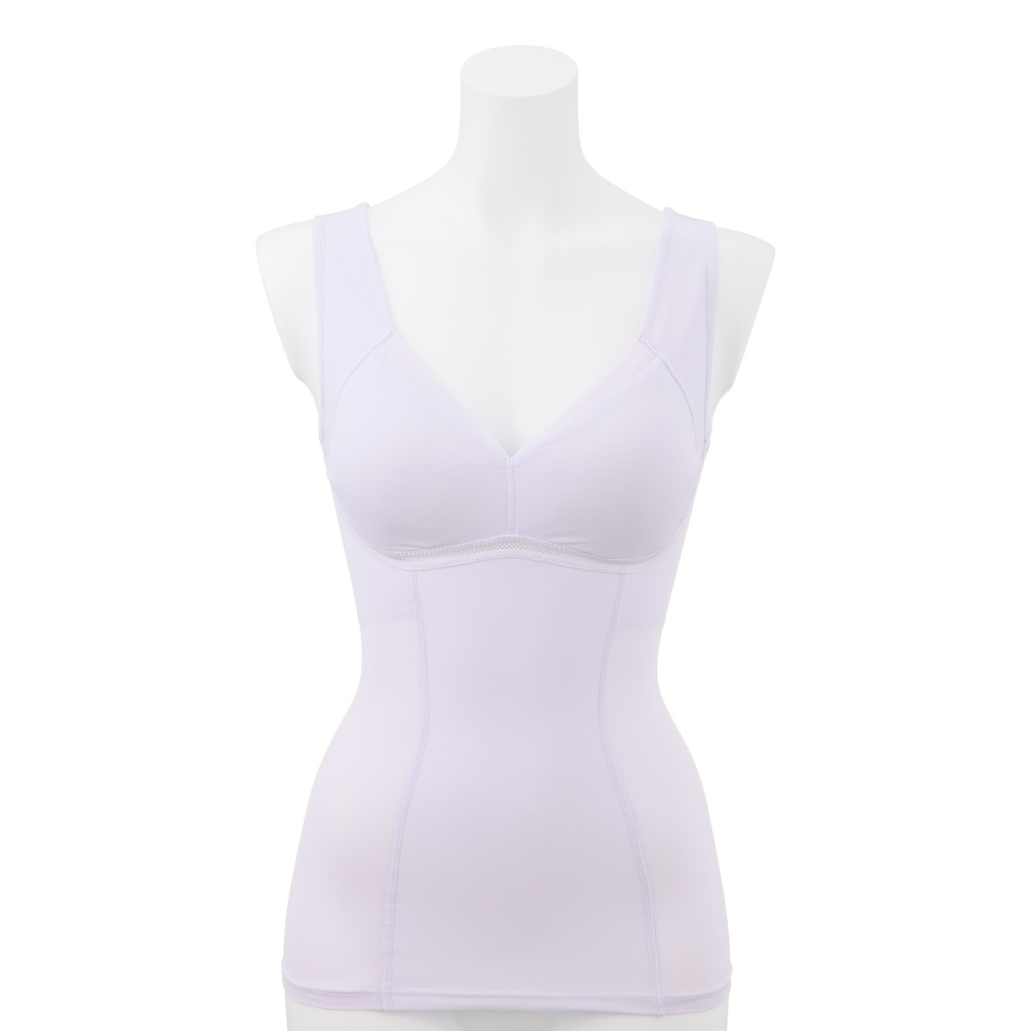 エイジングサポート 吸水速乾 ソフトフィット ブラジャータンクトップ