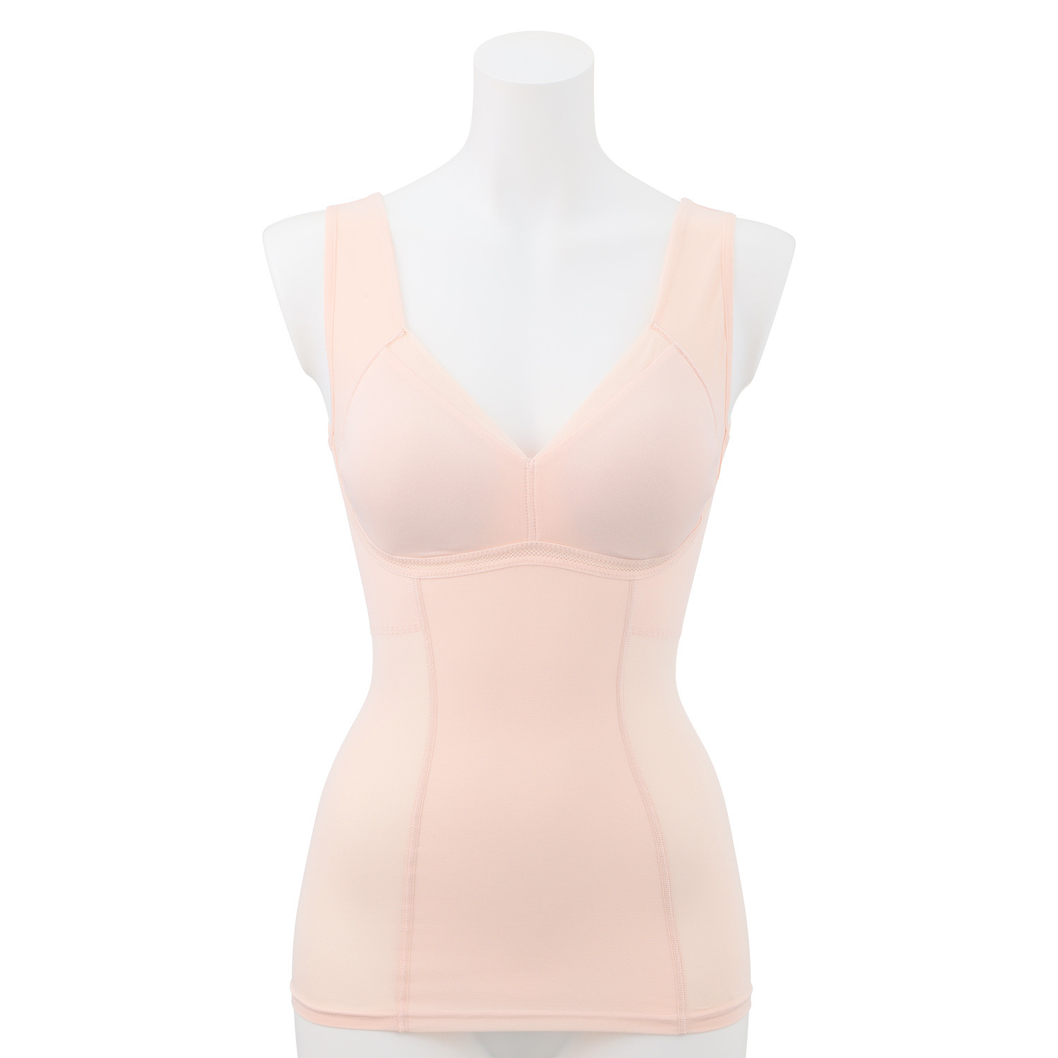 エイジングサポート 吸水速乾 ソフトフィット ブラジャータンクトップ