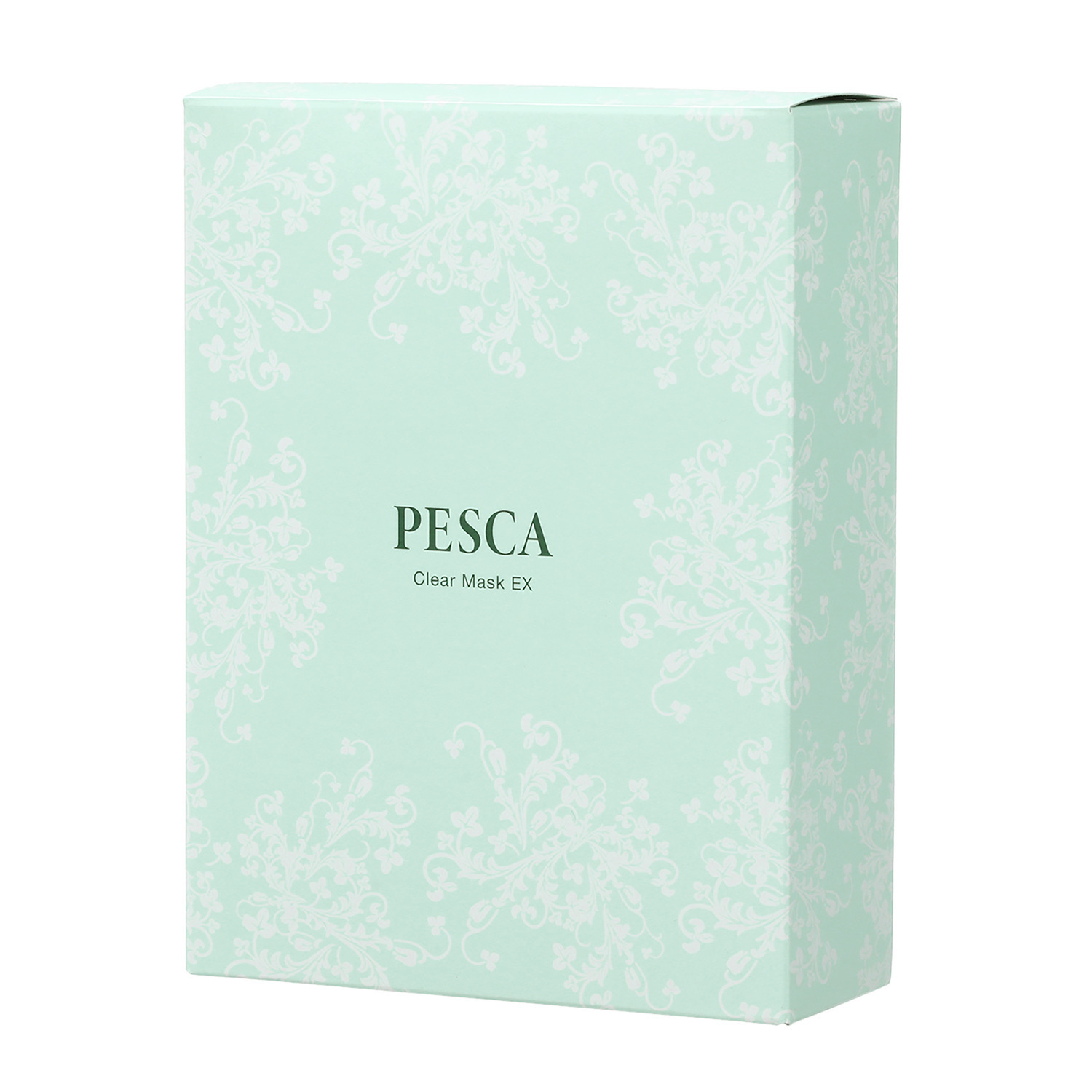 ペスカ こだわりの保湿成分配合で 潤いツヤ肌へ導く！ クリア　マスク　ＥＸ ２箱セット