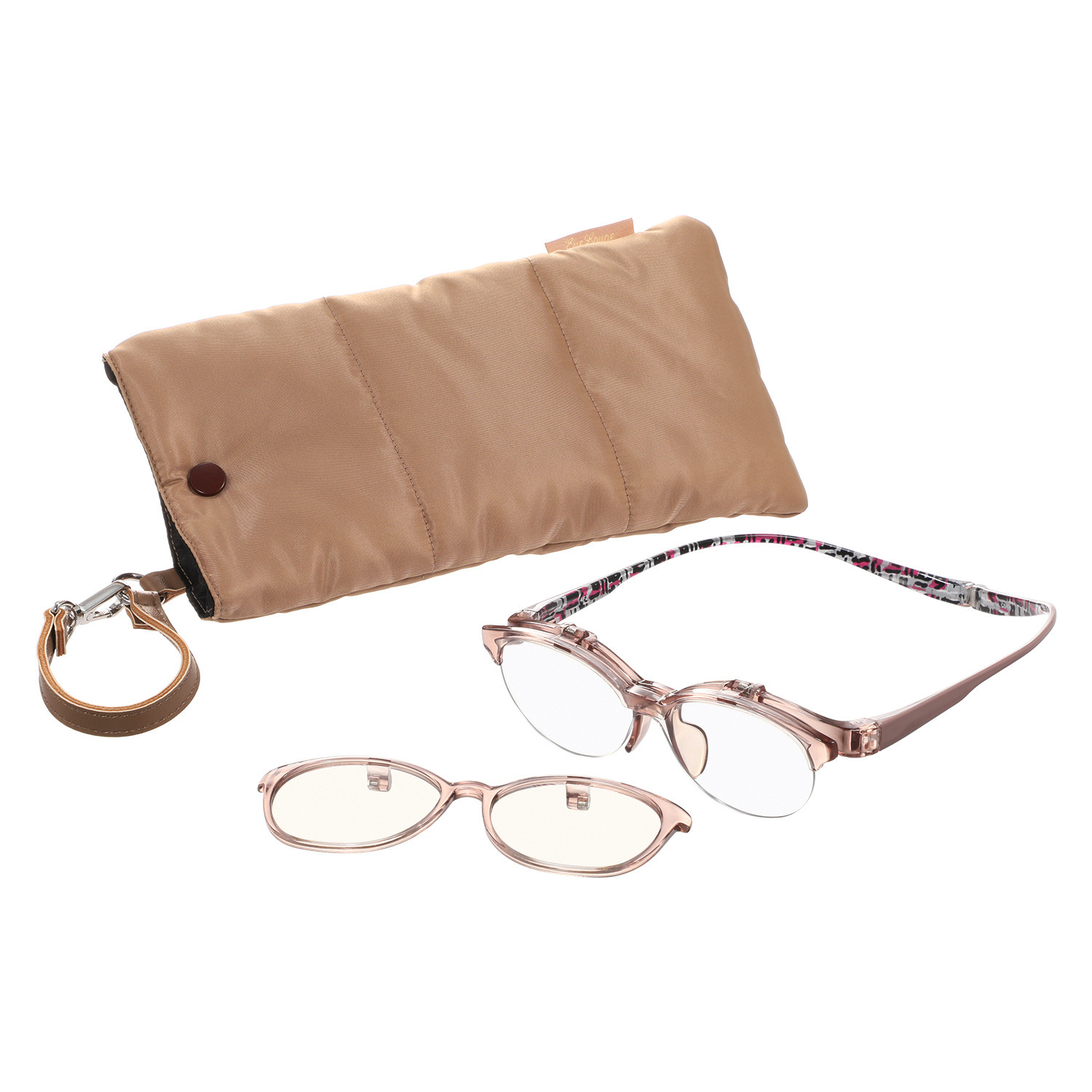 拡大鏡と調光レンズが これ１本！ １日中大活躍！便利が続く マグネット式 跳ね上げ式拡大鏡 アイルーぺ　デイリー