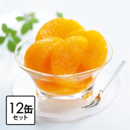 甘くてジューシー！ 熊本県産　デコポン缶詰 ＜１２缶セット＞
